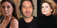 Revoltado, Rafinha Bastos pede prisão de Débora Bloch e Adriana Esteves Foto: Reprodução/ Instagram e Globo / Contigo